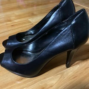 Style & Co Women’s Celine Open Toe Pumps Black 6